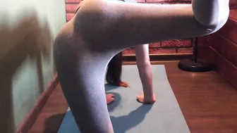 After my workout he cant resist my butt