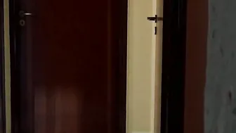 I wait for her hubby to finish fucking her to offer him