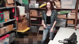 Irish ginger 18 caught shoplifting