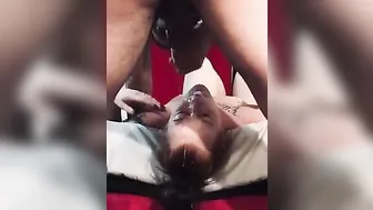 Redheaded Slut Lets Her Man Give her an Unforgettable Facial