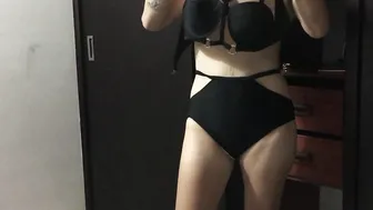 my neighbors comes in my room to change and then invites me to have sex with her