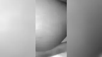 Squirting on papi cock