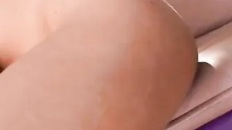 Blonde ride huge ebony dick after giving nice bj