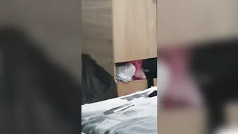 Step cougar getting legging ripped off by step son and banged before hubby come back from work
