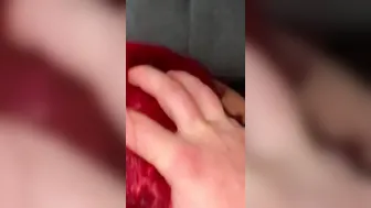 Ginger hoe Layla getting cum on her ass