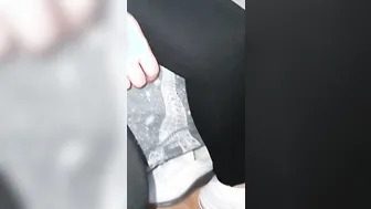 Step milf inside shiny pants got stuck inside step son room (lets banged)