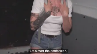 DEVIANTE - Tattoo Dark Hair with Tiny Boobs Roughly Fuck