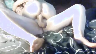 sexy Dark Hair Ride Gigantic Dick
