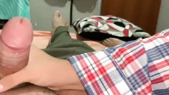 Brother are you masturbating? let me help you I want to taste