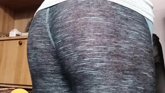 sexy farts inside tight pantyhose