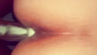 Skank Fiance Takes big black cock From The Back