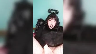 African Angel Masturbates When Heats Up