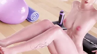 【MMD R-eighteen SEX DANCE】TASTY SATISFACTION INSIDE THE GYM SWEET SEX 激しいセックス [MMD]