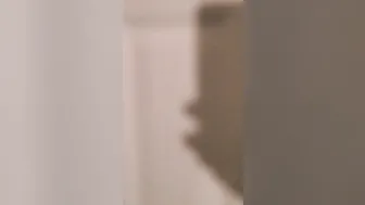 Caught the very end of my downstairs roommate and his GF [wear headphones]