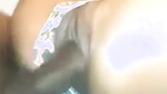Black take gigantic penis into her cream cunt