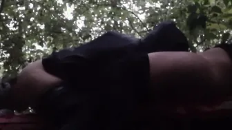 Sex inside the forest of 3 lusty lesbians - IkaSmokS