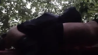 Sex inside the forest of 3 lusty lesbians - IkaSmokS