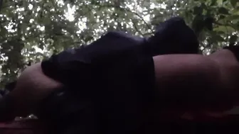 Sex inside the forest of 3 lusty lesbians - IkaSmokS