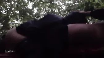 Sex inside the forest of 3 lusty lesbians - IkaSmokS
