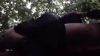 Sex inside the forest of 3 lusty lesbians - IkaSmokS