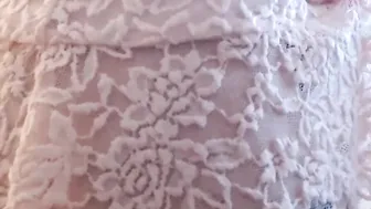 Cutie babe lady inside dress