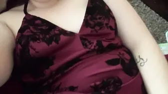 Barely Legal babysitter squirts under dress while baby is home.. soak