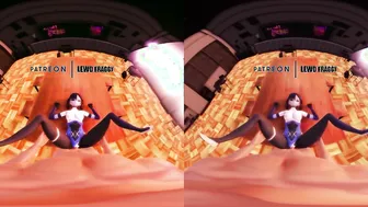 Genshin Impact - Mona Screwed on the Table [UNCENSORED VR ANIME 4K R-teen MMD]