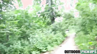 Random porn video – Cute blonde goddess blows and fucks random bro outdoor