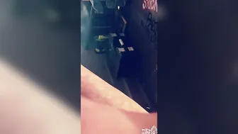Smoking peeing  bimbo MILF