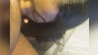 Escort thot sucking off and fucking  taking facial