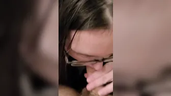 BBW Goodnight bj Love penis into my mouth