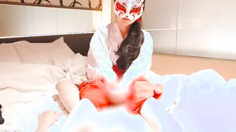 This pervert fancies having his nipples teased with my foot