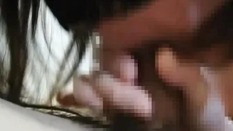 【素人中年夫婦】A032　我慢できずに出してしまった精液まみれのペニスをやさしくお掃除フェラしてくれる妻