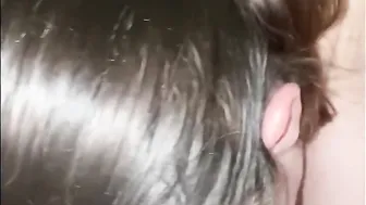 Fellatio from gigantic tit ex-wife