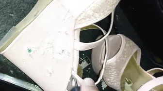 my lover is turned on by me destroying her heels