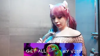 goddess shower and big vibrator helped me cum AliceBong