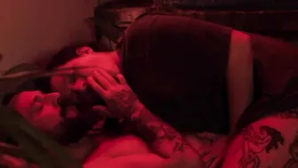 TEASER | Friends fucking outside and having sex talk on the balcony