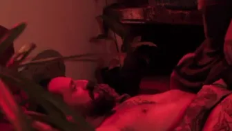 TEASER | Friends fucking outside and having sex talk on the balcony