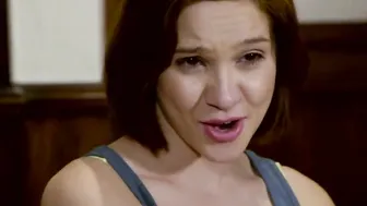 Nasty barely legal step daughter Cadey Mercury dreaming about her stepdads gigantic dick