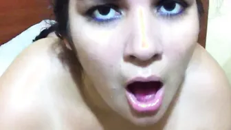 Riding On Top Of A Handsome Guy - Freaky Latina Rides Big Dick Cowboy Style
