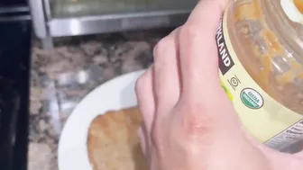 Stepbrother makes me a peaNUT butter sandwich