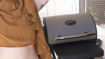 Cooking porn video – SFW Zelda Grilling Meat Before Stuffing It Into Her Mouth (No Nudity)