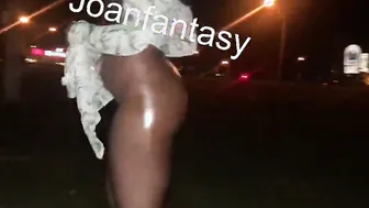 Night time Naked walk full clip