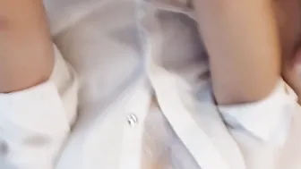 This position makes his penis go deep inside my uterus. My body felt like it was shaking.