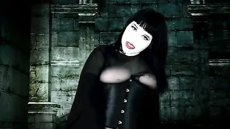 Gothic Mistress Lita Lecherous JOI Masturbation as Vampire Instructions for Mere Mortals