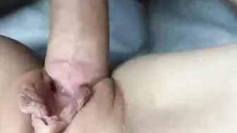 vagina with gigantic lips gets fuck