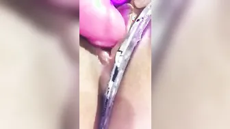 【Do you like chinese tight dripping pussy】ぱいぱん妻、帰宅後夫が帰ってくる前にオナニータイム　バイブが気持ちよすぎて手放せない