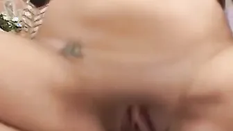 Dark Hair Hispanic loves the taste of penis inside the morning
