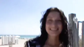 Stranger 19 Year Old fucks for... on the beach