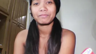 I want a huge cumshot into my tight little teenagers thai snatch